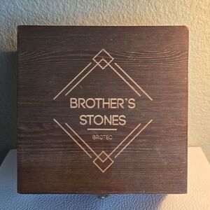 Brother's Stones Whiskey Drinking Box